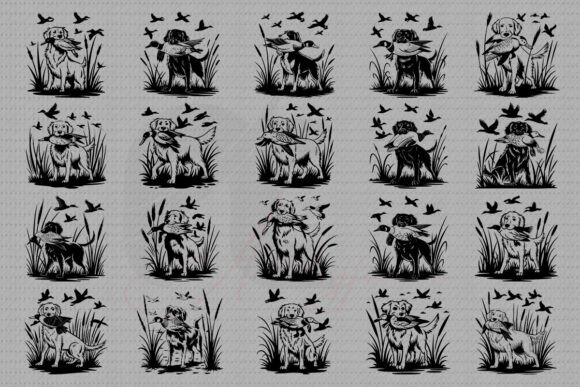 Embroidery Design Review: Duck Hunting Dog SVG Bundle