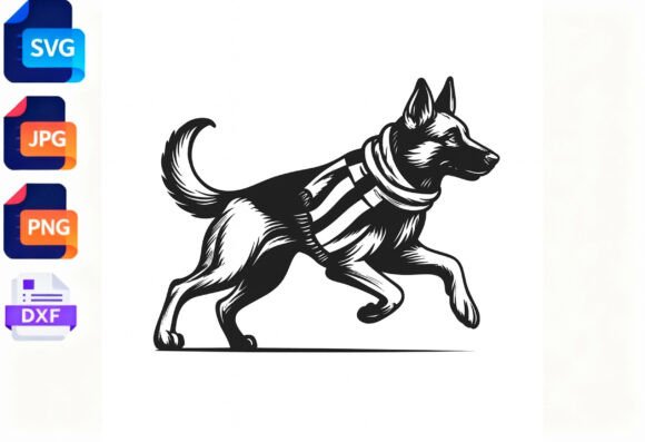 German Shepherd Dog Design for Real Projects