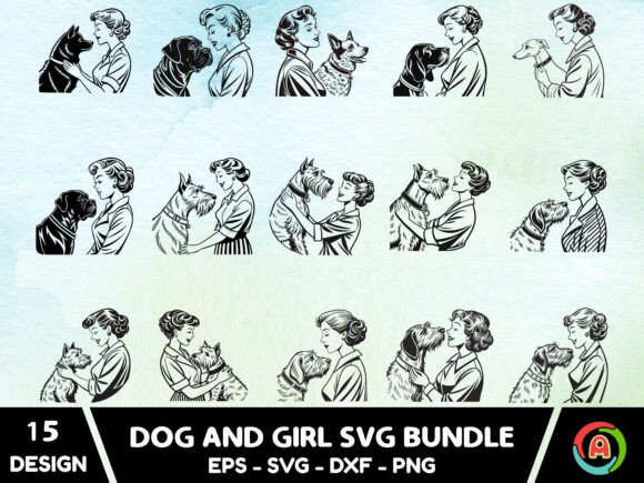 Girl with Dog Svg Bundle1 Review