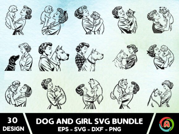Girl with Dog Svg Bundle6 Review