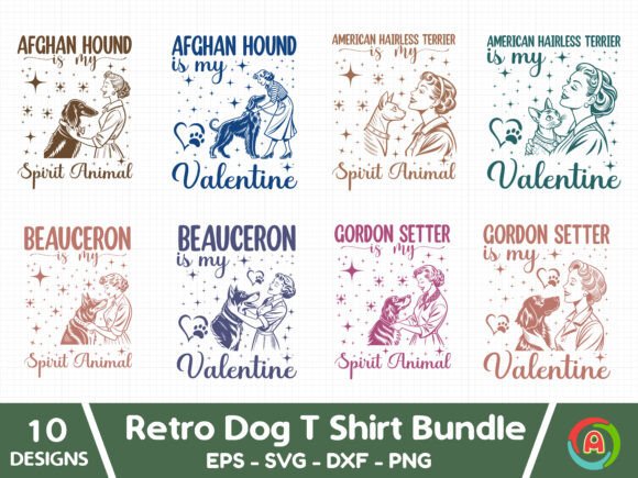 Retro Dog T Shirt