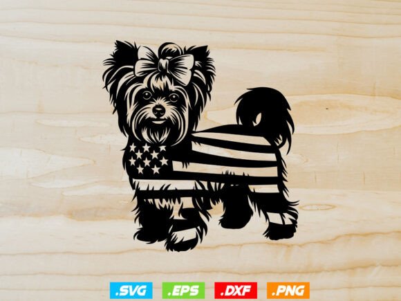 Yorkie Dog Svg